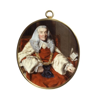 Portrait of Sir William Murray, 1st Earl of Mansfield by William Russell Birch